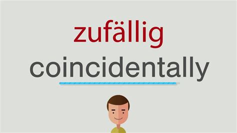 zufällig auf englisch